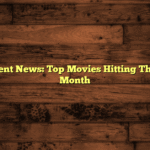Entertainment News: Top Movies Hitting Theaters This Month