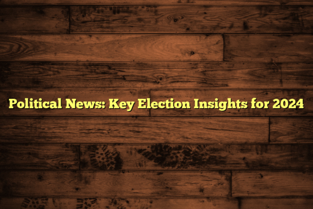 Political News: Key Election Insights for 2024